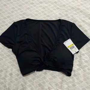 Michael Kors Crop Top, Black